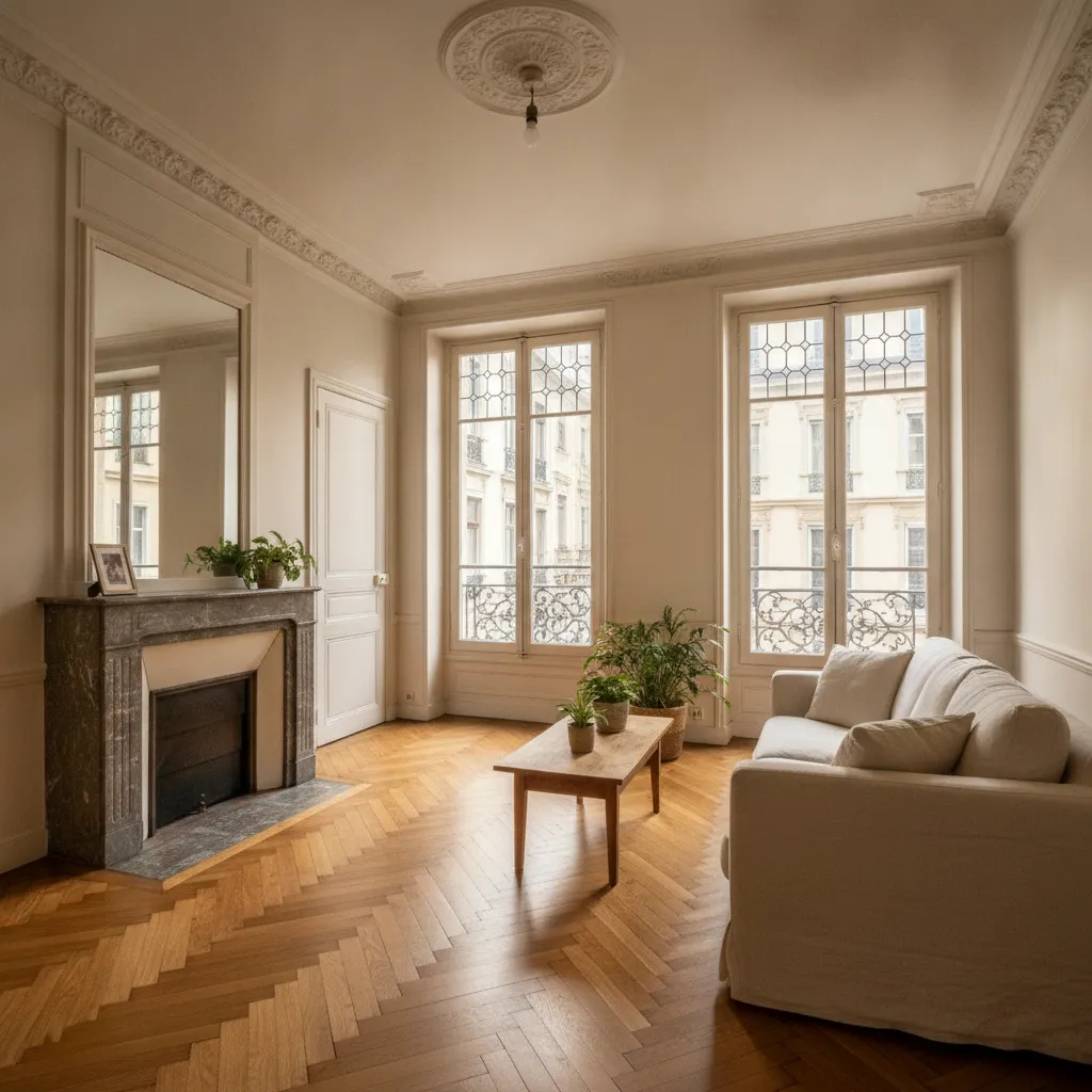 Intérieur d'appartement géré depuis l'espace propriétaire